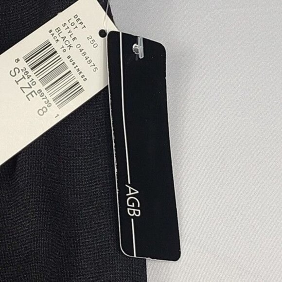 AGB Women's Black Skirt NWT Size 8 - Picture 9 of 11